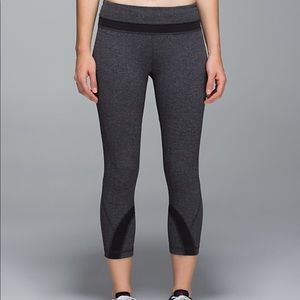 Lululemon Herringbone Cropped legging